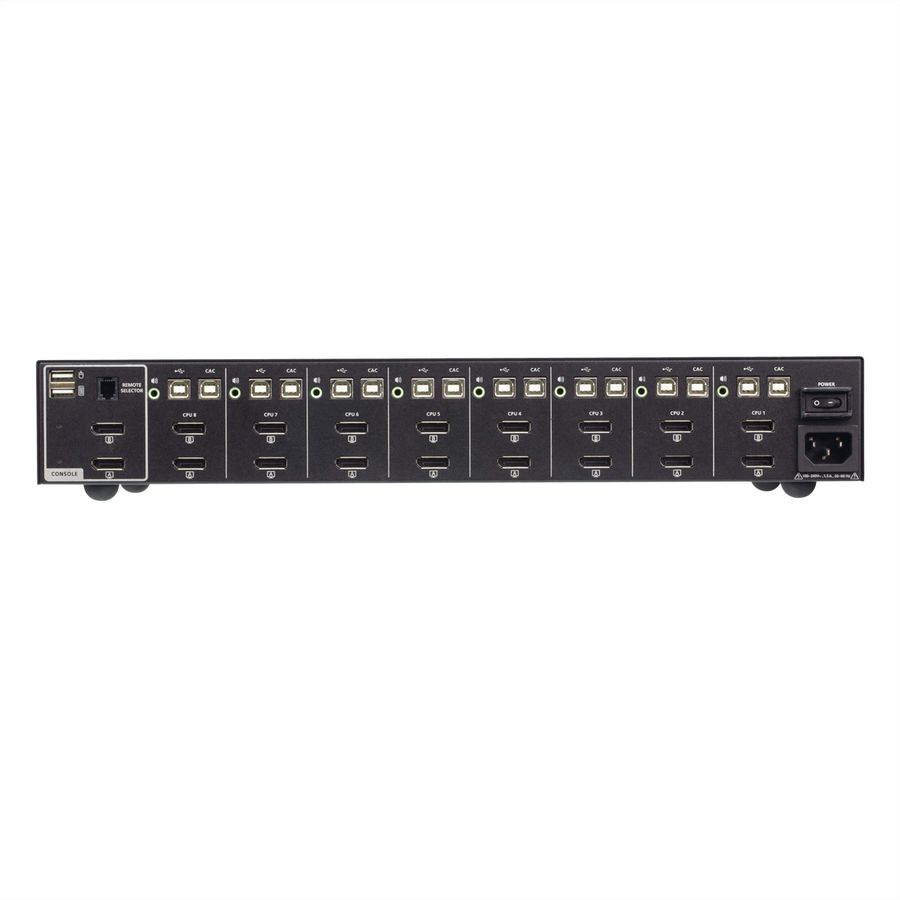ATEN CS1148DP4 Commutateur KVM sécurisé à double écran DisplayPort 8 ports USB