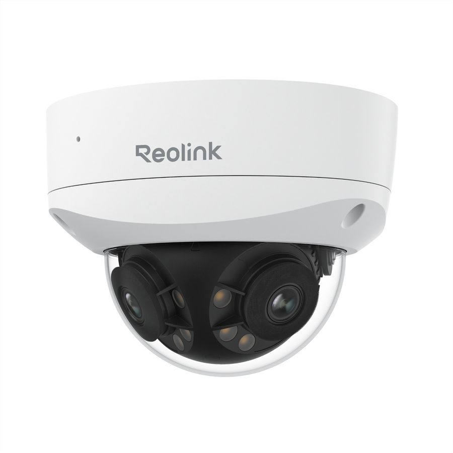 Reolink Duo Outdoor Vandal-Dome-Kamera 16 MP, 180°, IR-LED 30m, IK10, PoE