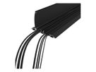DATAFLEX Addit Kabelschutz, gerade 453, schwarz, 118 cm