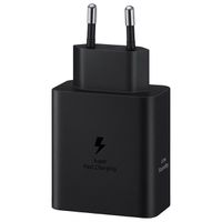 Samsung Power Adapter 50W USB-C, PowerDelivery incl. câble, Duo, noir