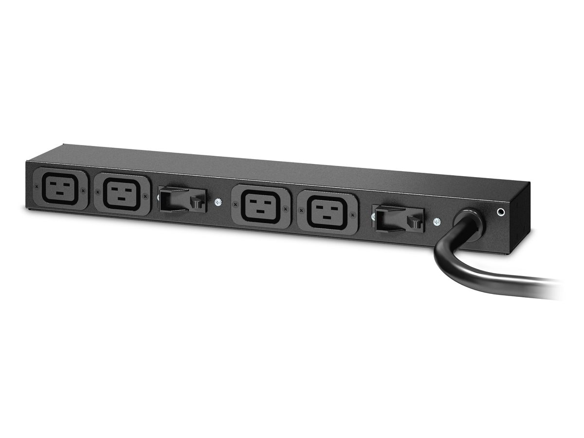 APC AP6032A 4AC-Ausgänge 1U Schwarz Stromverteilereinheit (PDU)