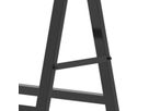 Hagor BrackIT-C-Stopper panneau de trottoir numérique mobile, noir