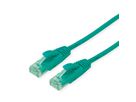 ROLINE RM Patchkabel Kat.6A UTP, grün, 1 m