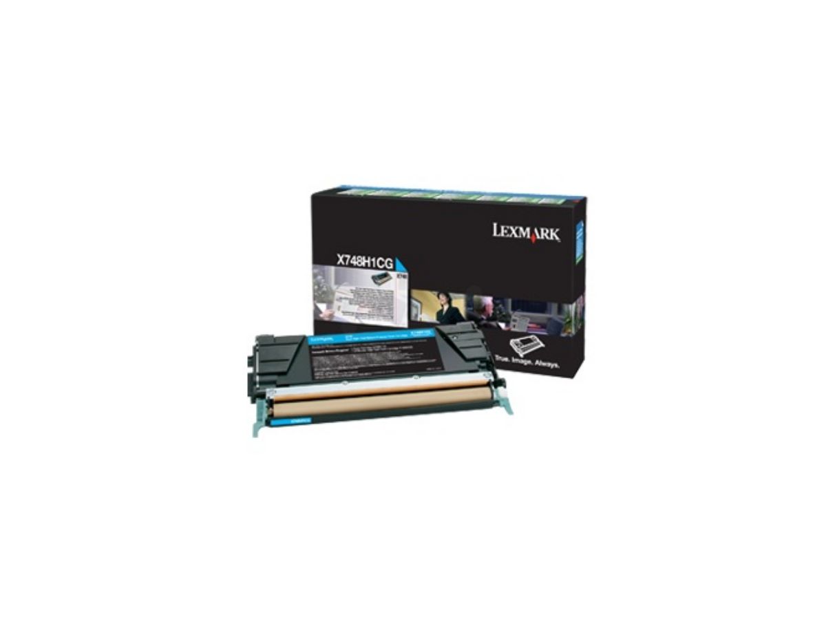 Lexmark X748H3CG Tonerkartusche Original Cyan 1 Stück(e)