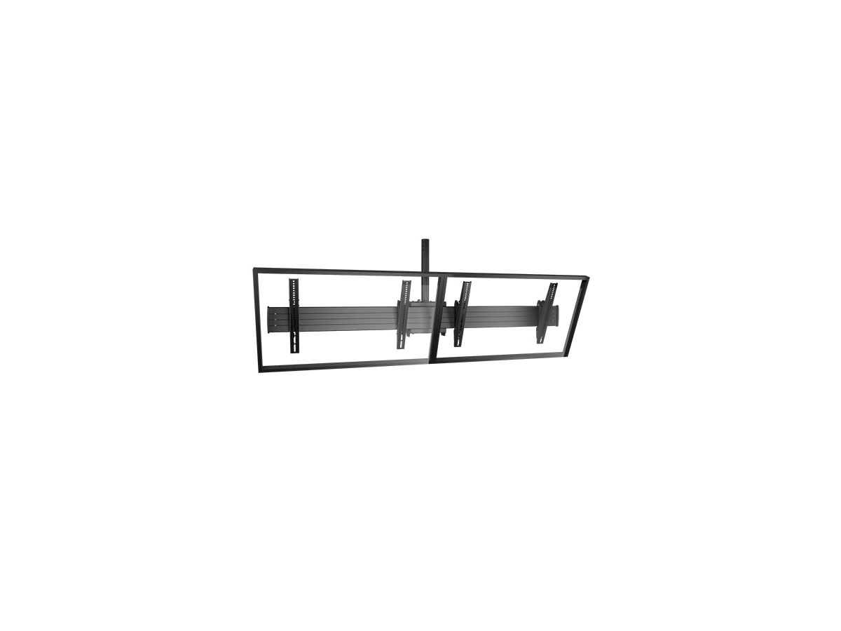 Chief support de plafond LCM2X1U, jusqu'à 45kg, 2x1, noir