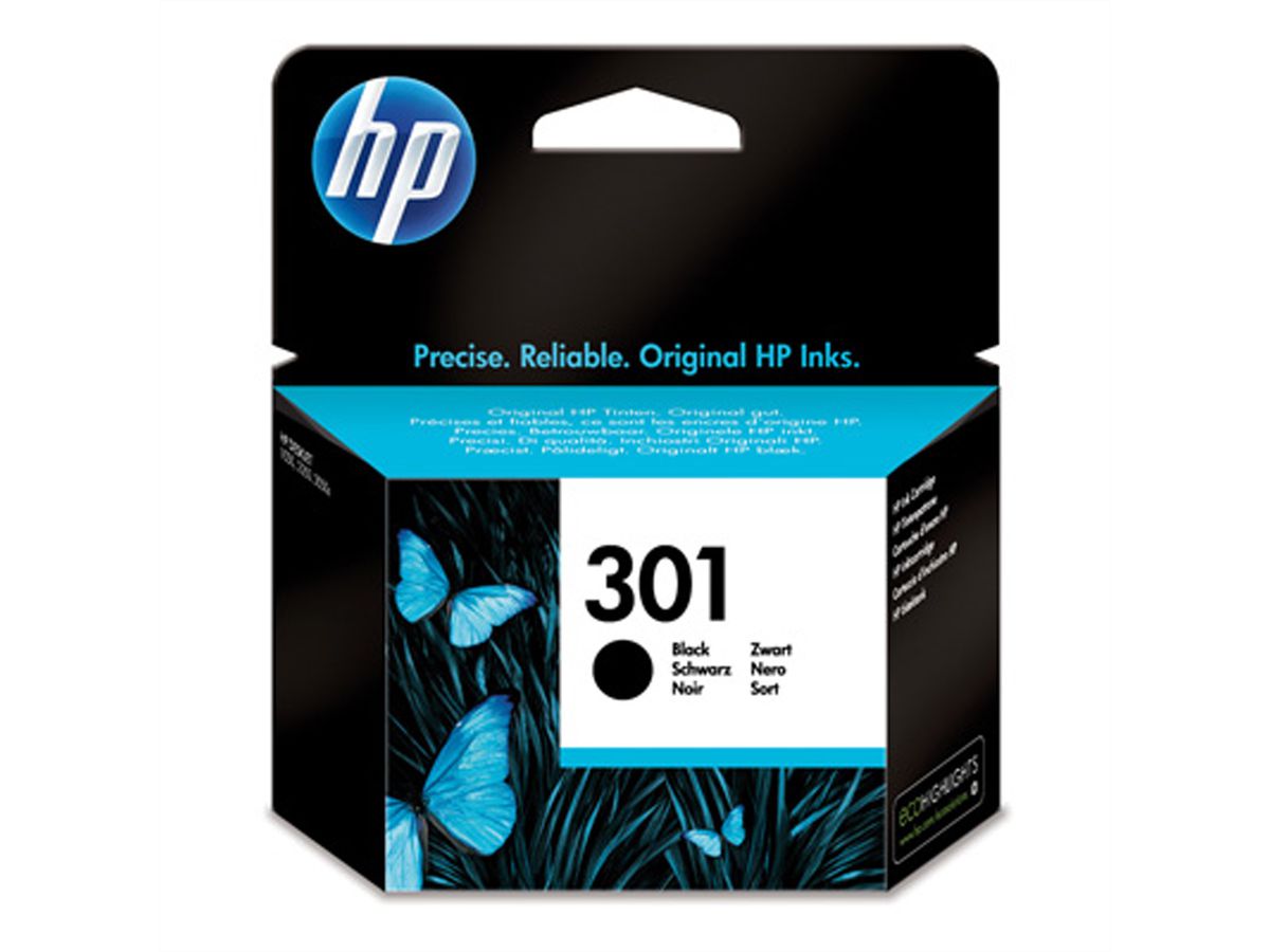 HP CH561EE Cartouche noire, 3ml, 190 p.