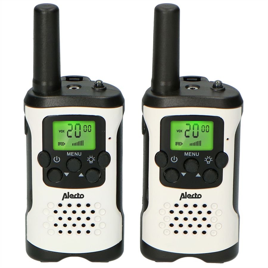 Talkie-walkie Alecto FR-175, Blanc/Noir