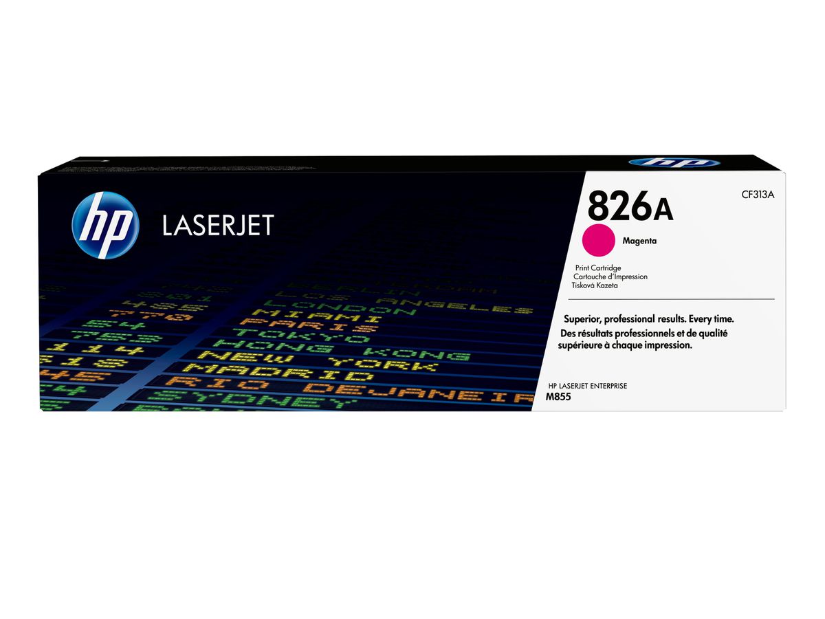 HP 826A toner LaserJet magenta authentique