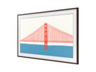Samsung The Frame Wechselrahmen braun, 65" 2026