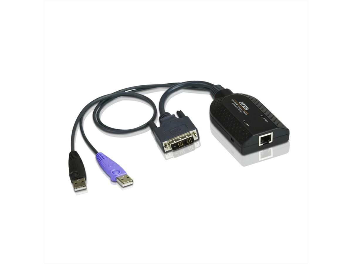 ATEN KA7166 Câble adaptateur DVI-USB-KVM