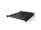 SCHROFF Varistar 19'' étagère, fixe, 75 kg, RAL 7021, 600W 600D