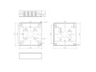 Hagor HP PC BoxBoîte optionnelle pour mini PC -verrouillable               , Adaptation pour barre de son