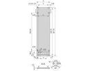 SCHROFF Unité enfichable de type cadre, face avant, non blindée, 6 U, 10 HP, 2,5 mm, alu, face avant anodisée, face arrière conductrice
