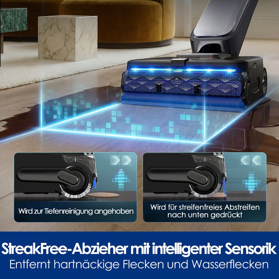 Tineco FLOOR ONE Station S9 Scientist, Nass-Trockensauger