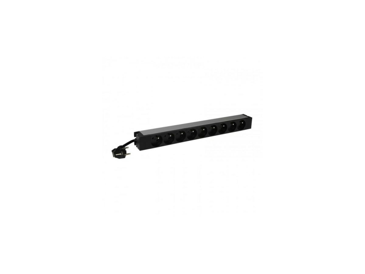 Middle Atlantic Products 646810 Stromverteilereinheit (PDU) 9 AC-Ausgänge 1U Schwarz