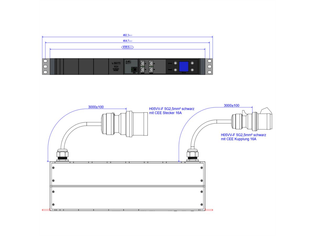 BACHMANN BN3000 RCM XXLPROFIL Esclave3x16A