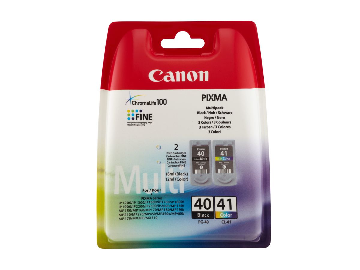 Canon PG-40/CL-41 C/M/Y Multipack
