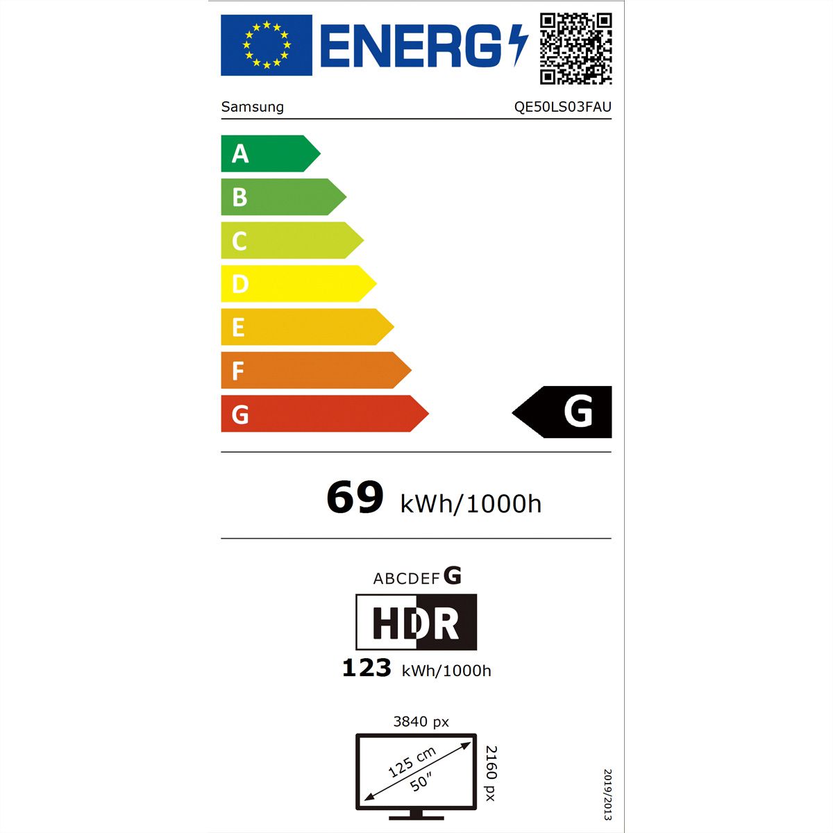Samsung TV 50" The Frame 2025