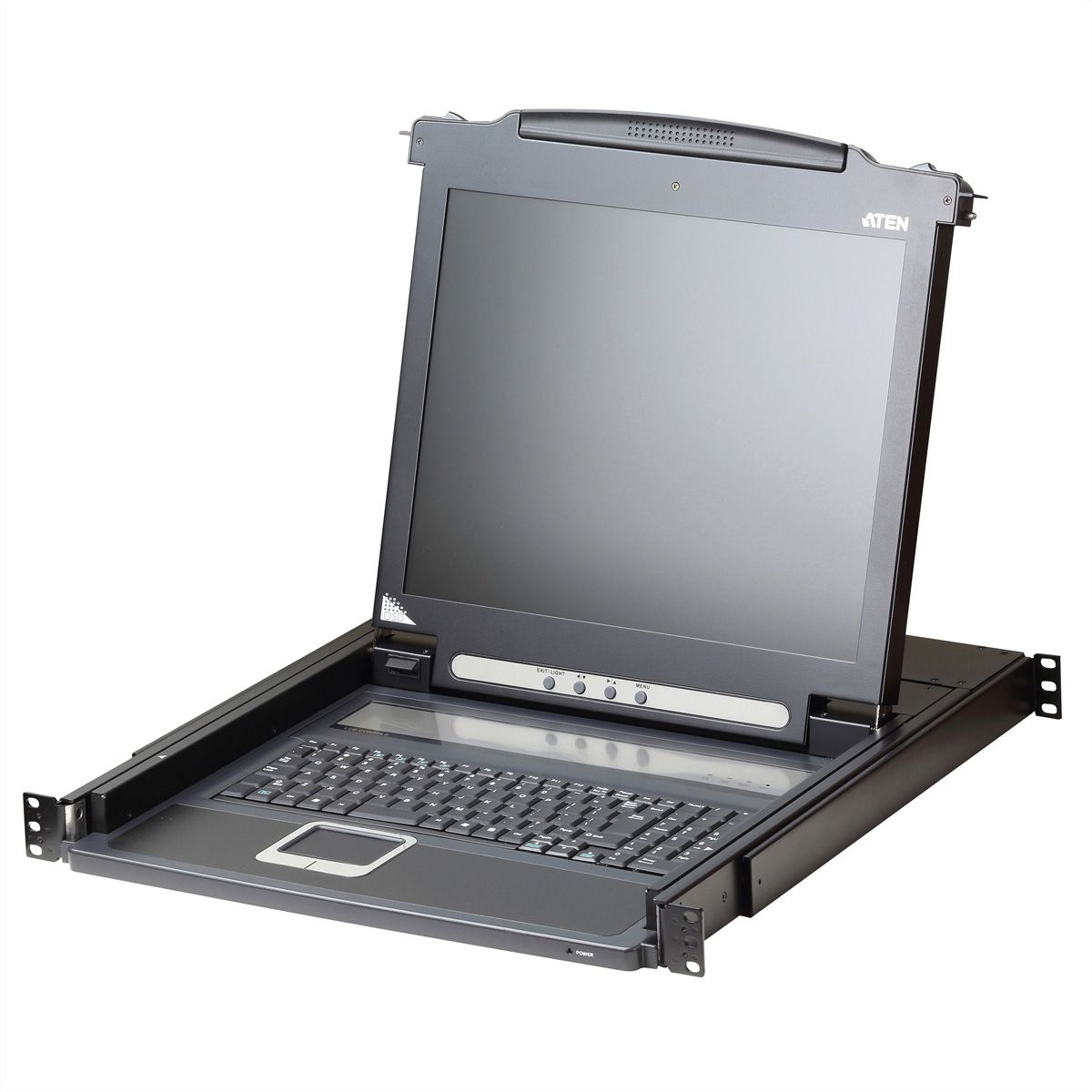 ATEN CL1000M KVM-Konsole, 43cm LCD, VGA, PS/2, DE-Layout