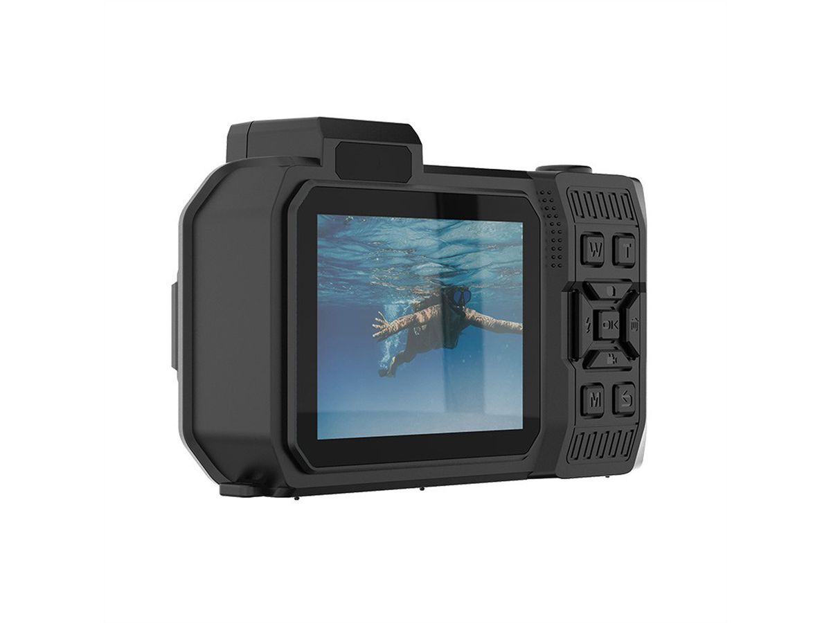 Agfa WP9500 Compact Digital Camera, Black, Waterproof