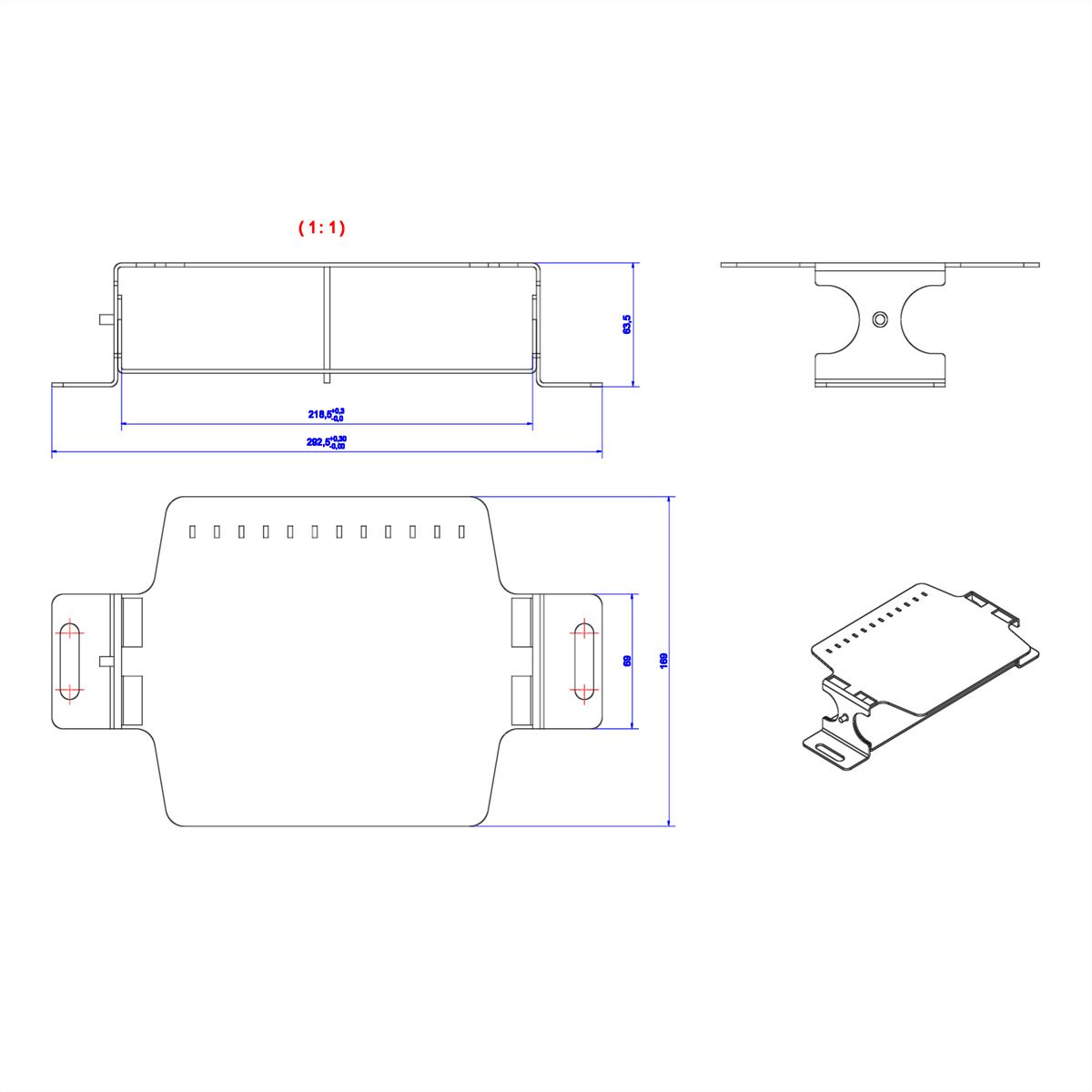 BACHMANN Fixation point de consolidation court