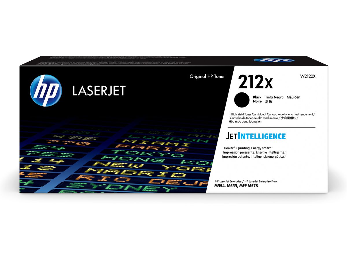 HP 212X Schwarz Original LaserJet Tonerkartusche mit hoher Reichweite