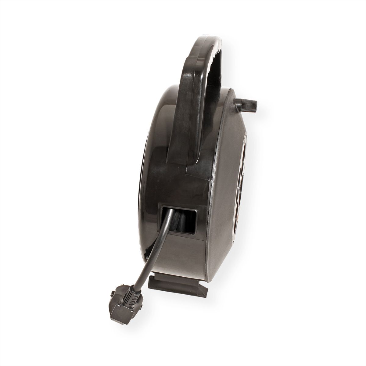 BACHMANN Enrouleur électrique, AC230V, 4 prises 2P+T allemand, 10m