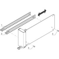 Déflecteur d'air SCHROFF pour module de remplissage AMC, compact