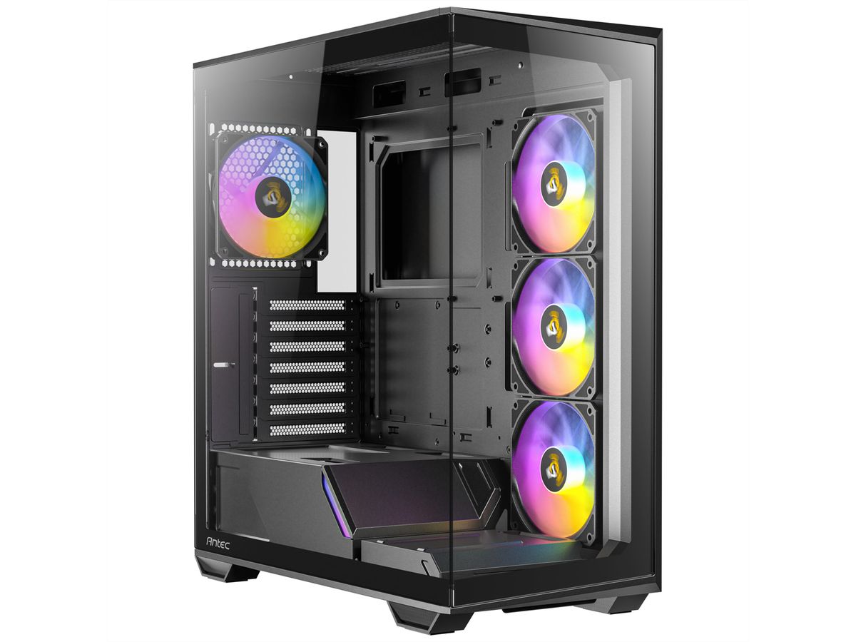 ANTEC Constellation C3 ARGB PC Gehäuse Midi Tower ATX, schwarz