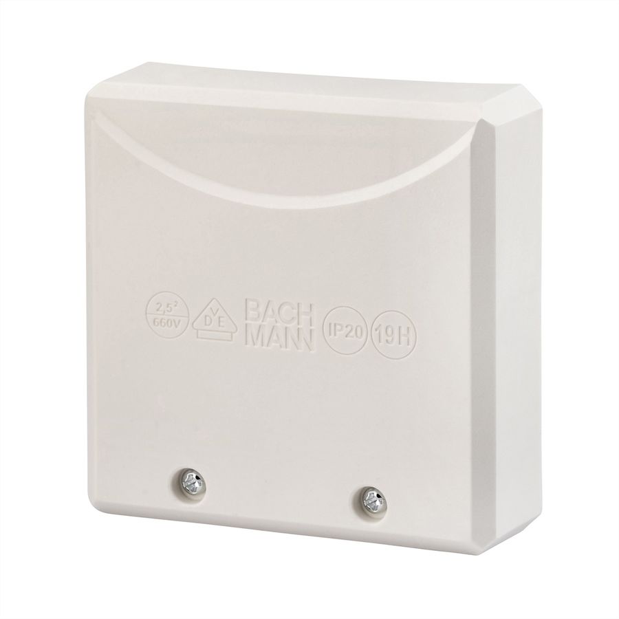 BACHMANN Boîtier de raccord four blanc, 16A/400V (0,75 - 2,5mm²)