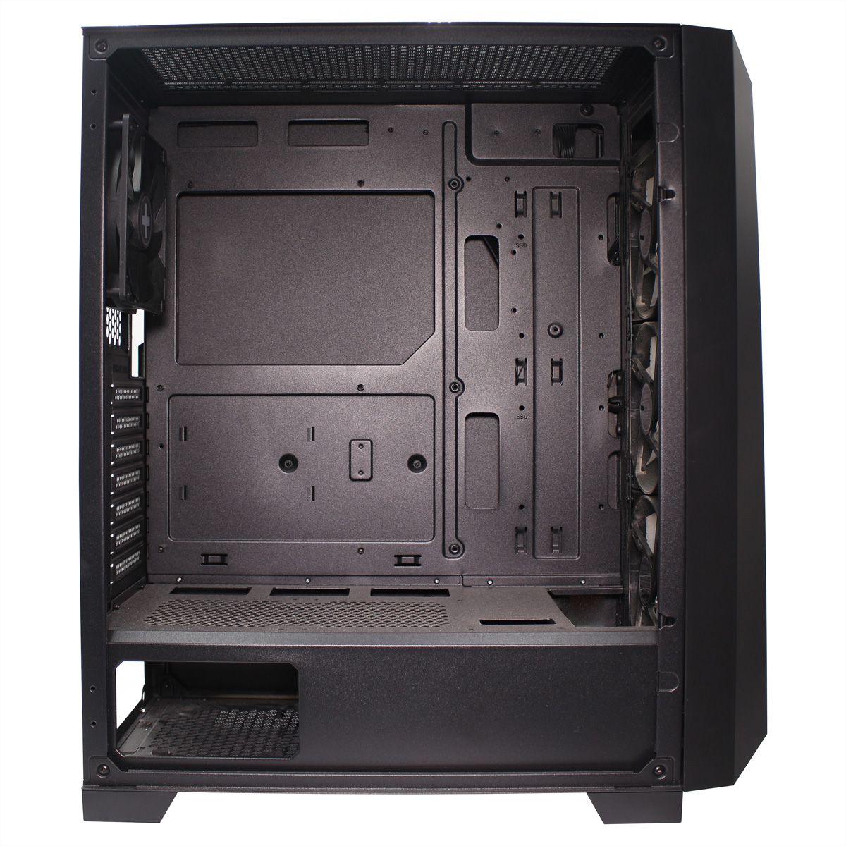 Xilence Xilent Breeze X712.RGB Gaming PC Gehäuse, RGB ATX Midi Tower