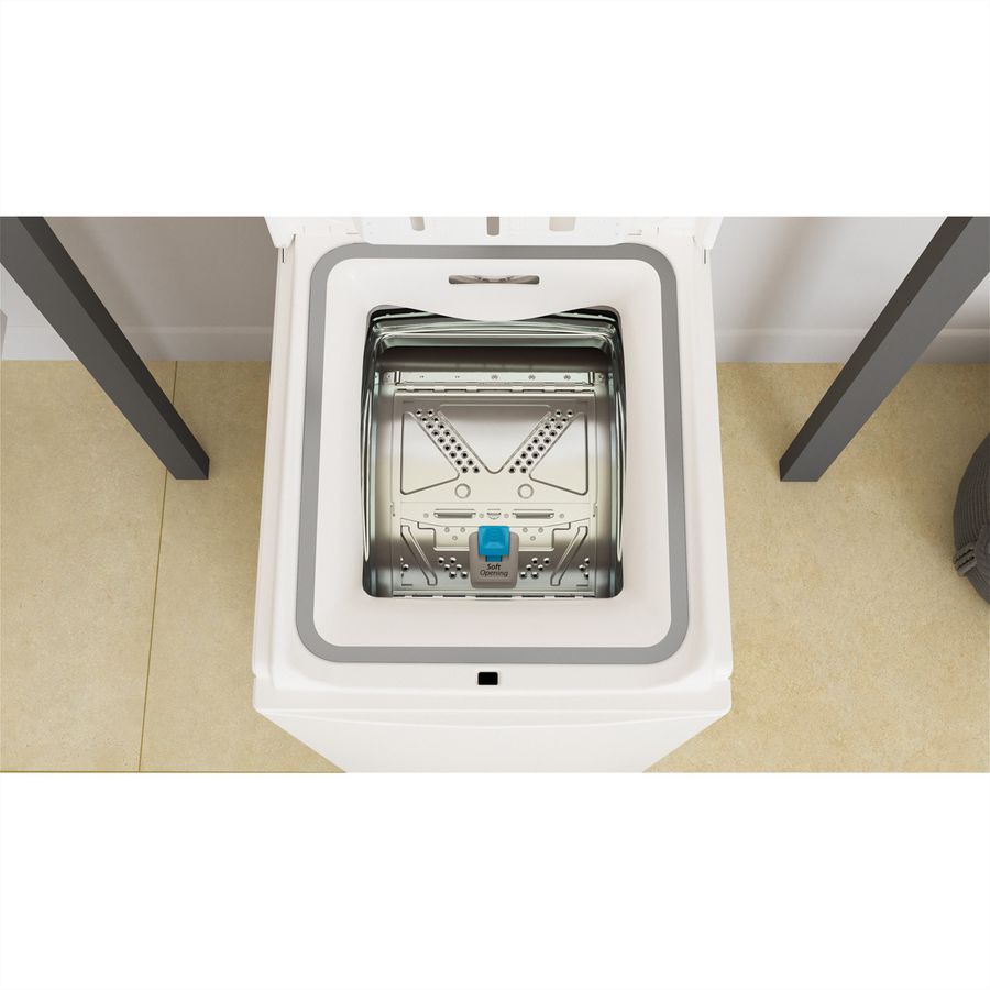 Bauknecht Lave-linge TDLR 612C CH N, Collecteur, C, blanc