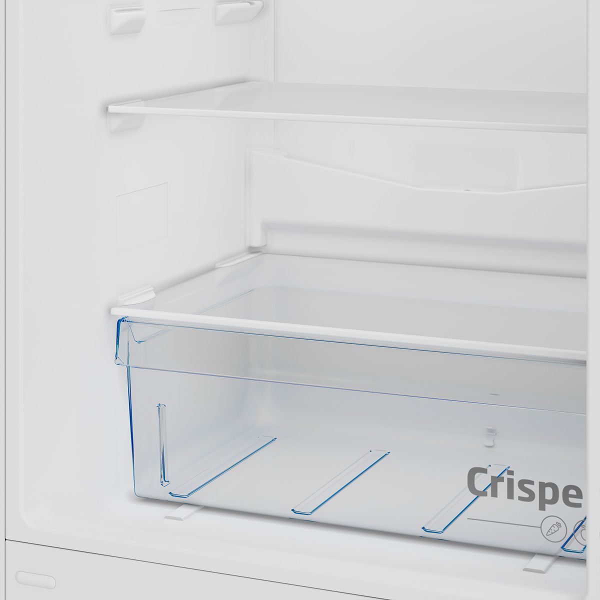 Beko Kühl-Gefrierkombination KG120, 291l, E, silber