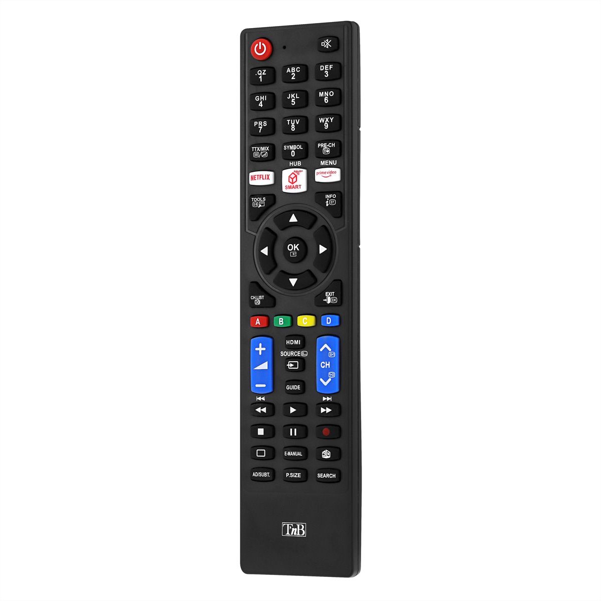T'nB Universalfernbedienung Panasonic, Philips, LG, Samsung & Sony