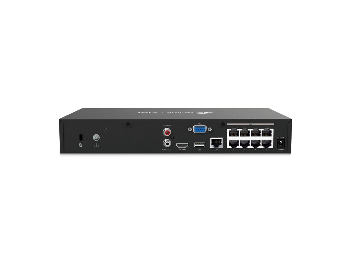 TP-Link NVR1008H-8MP NVR Enregistreur vidéo en réseau 8-CH, 8x PoE