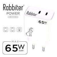 Rabbiter Power 65W Fast Dual-Charger