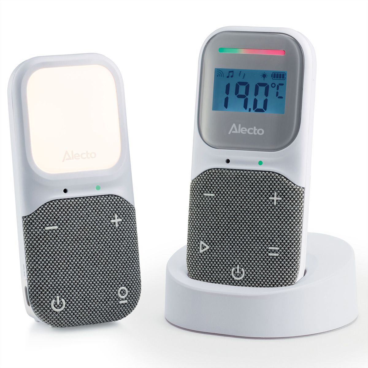 Alecto Babyphone DBX140, Temp. und Luftfeuchtigkeitssensor