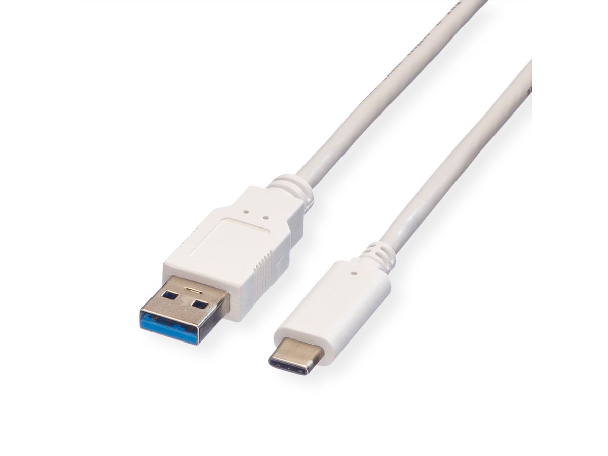 VALUE USB 3.2 Gen 1 Kabel, USB A-C, ST/ST, 0,5 m