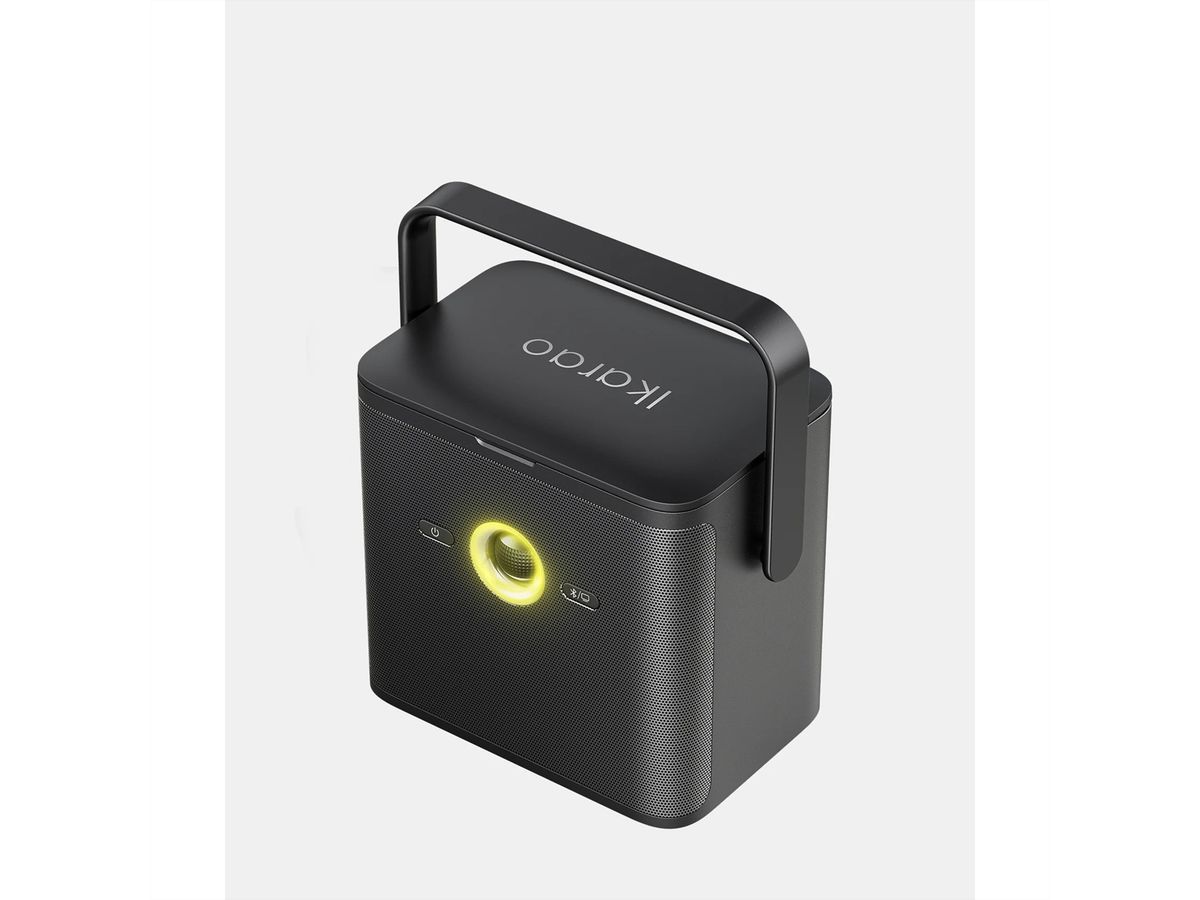 Ikarao Shell S3 Karaoke Maschine mit 7 Zoll Touchscreen, Tragbare Karaoke Maschine