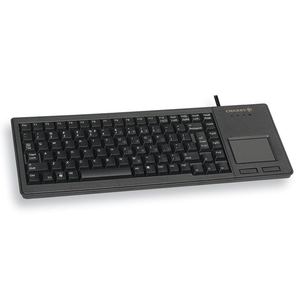 CHERRY XS Touchpad Tastatur, USB, schwarz