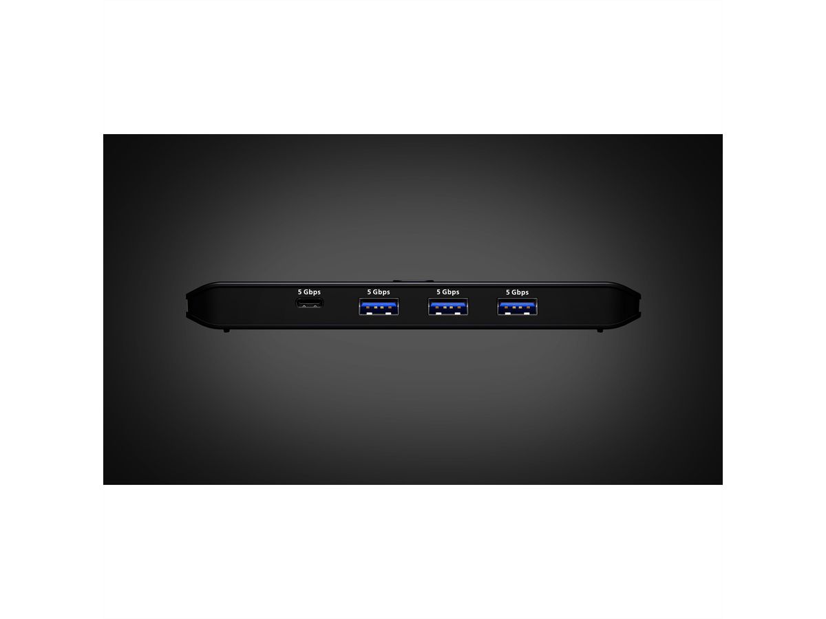 ATEN US4324 2x4-Port USB Sharing Switch, USB 3.2 Gen 1 Peripheral Sharing Switch