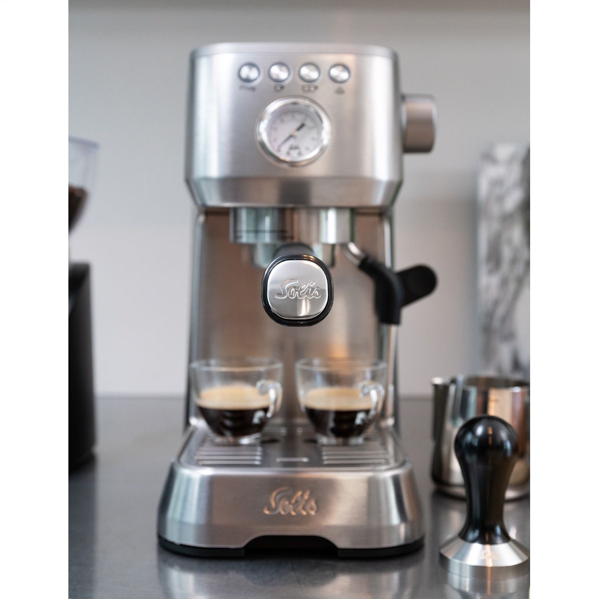 Solis Kaffemaschine Barista Perfetta+, silber, Typ 1170