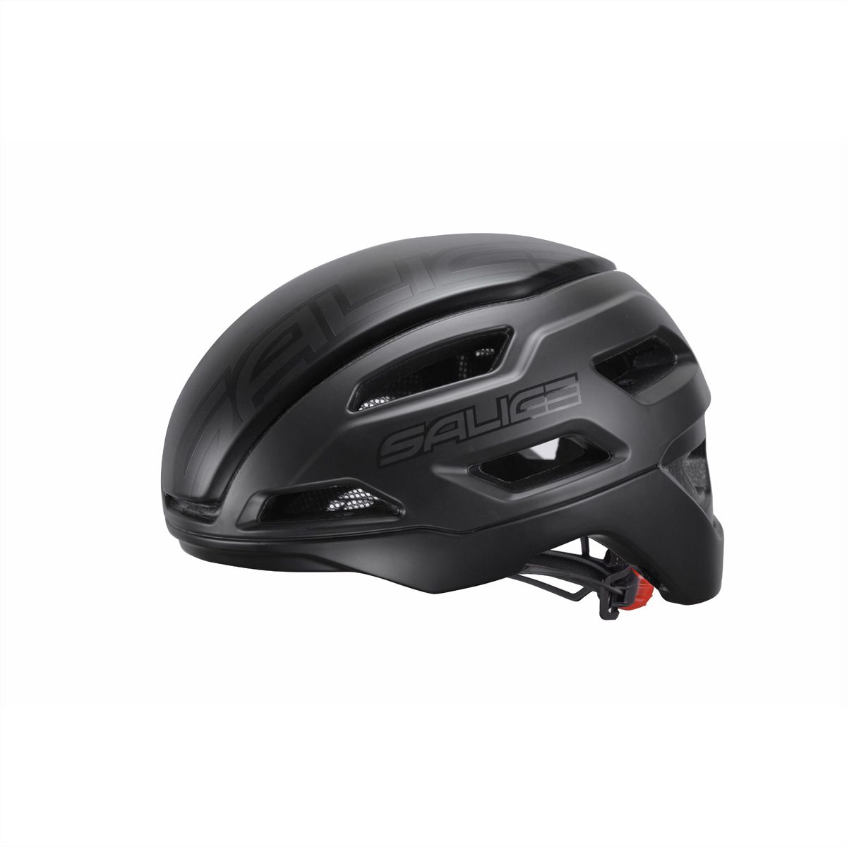 Salice Occhiali Casque de vélo Stelvio, M-L 54-60, Black