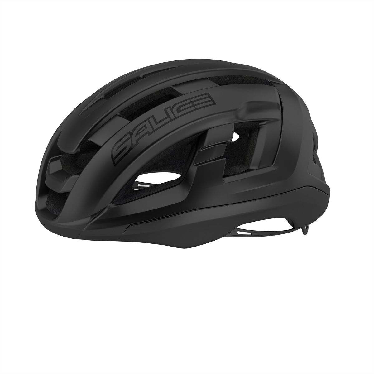 Salice Occhiali Casque de vélo Gavia, L-XL 58-61, Black