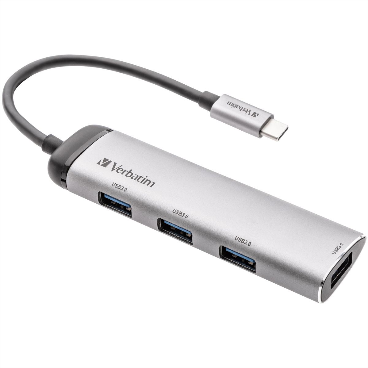 Verbatim USB-C Hub, 4x USB-A