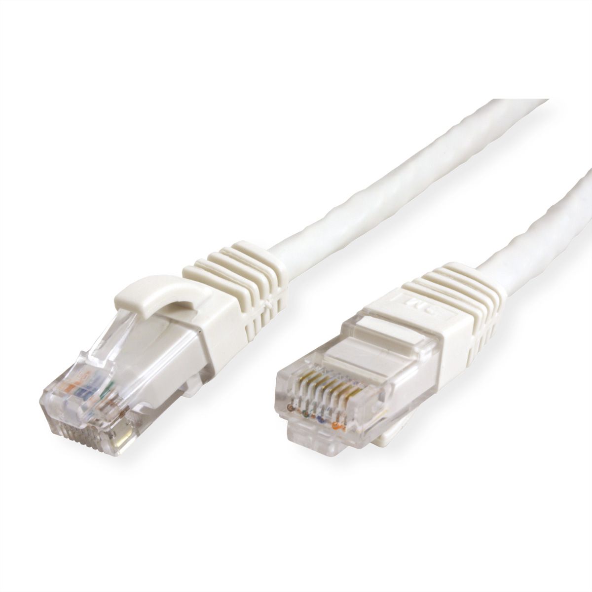 VALUE Patchkabel Cat.6A (Class EA) UTP, weiß, 15 m