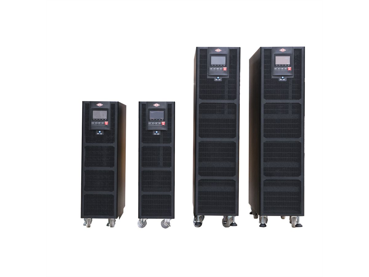 AEC IST7 30kVA - Online Tower USV –  72x 9Ah Batterien – 2 Min. Autonomie bei 100% Last
