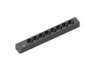 BACHMANN CONNECT LINE 8x contact de protection, Acier inoxydable Emballé dans un polysachet