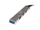 ROLINE USB 3.2 Gen 1 Hub, 4fach, Typ C Anschlusskabel