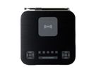 Lenco radio-réveil CR-650, DAB+, noir, BT et fonction de charge sans fil, noir